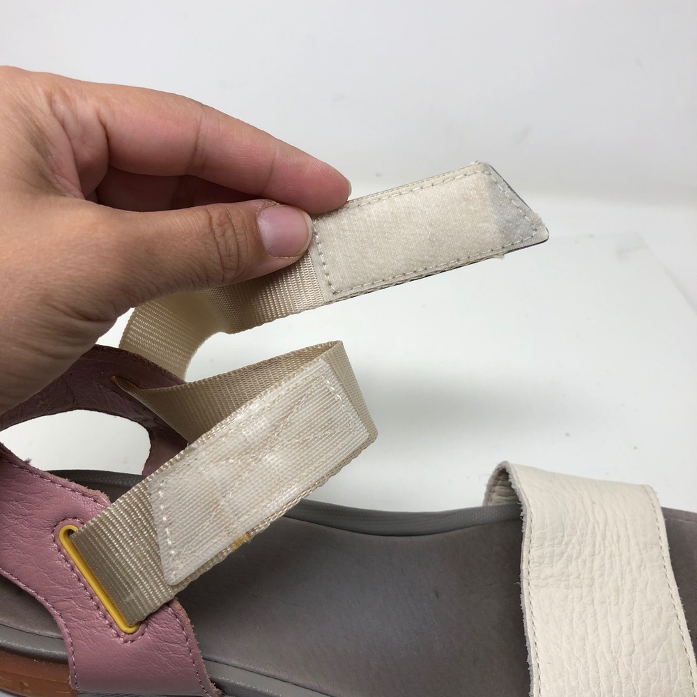 Sorel Kinetic Impact Sandals Womens 8 Pink White Chunky Sporty Streetwear Active - Picture 14 of 16